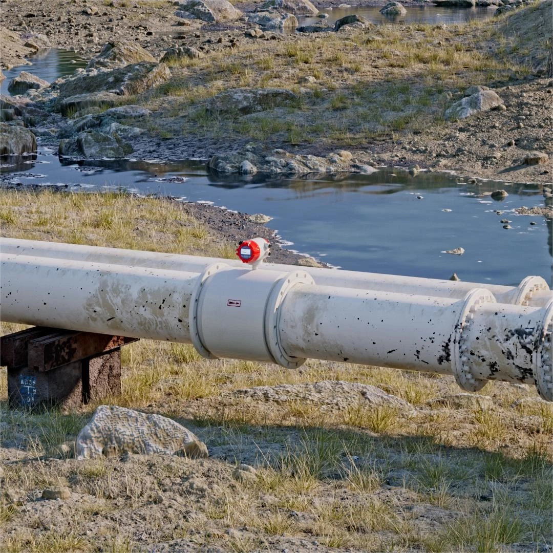 Large Diameter Electromagnetic Flowmeter