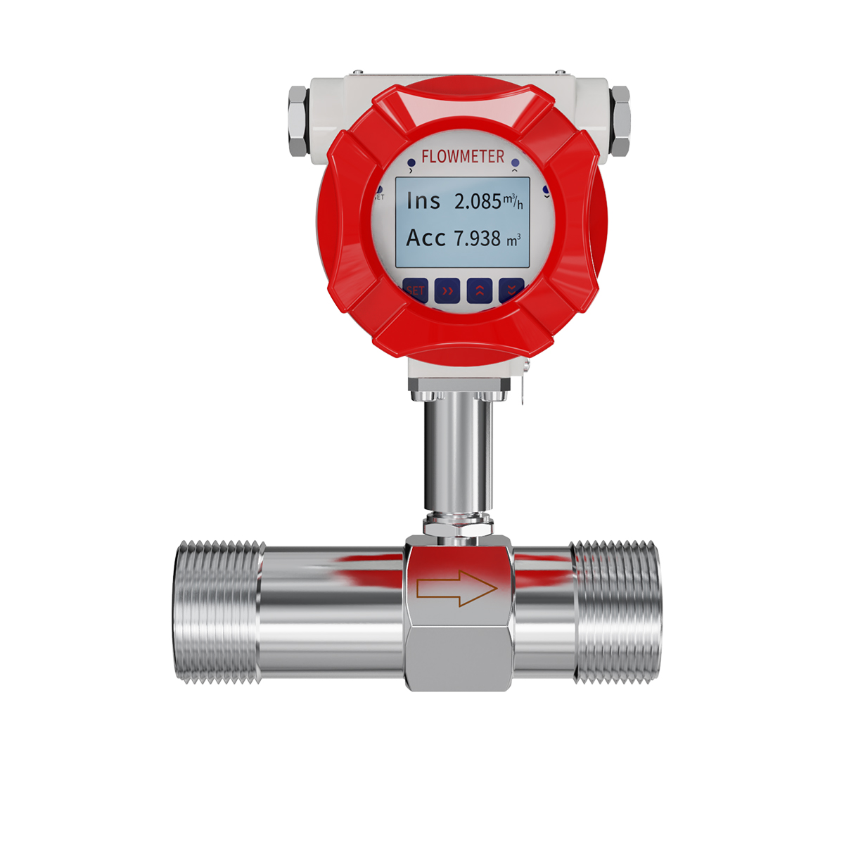 SUP-LWGY Turbine flowmeter thread connection